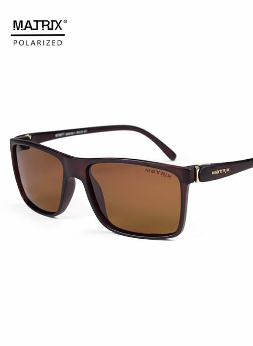 عینک آفتابی مردانه قهوه ای برند matrix مدل 503