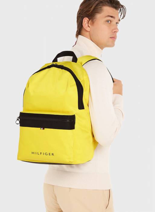 کیف کوله پشتی تامی هیلفیگر زرد مدل 367