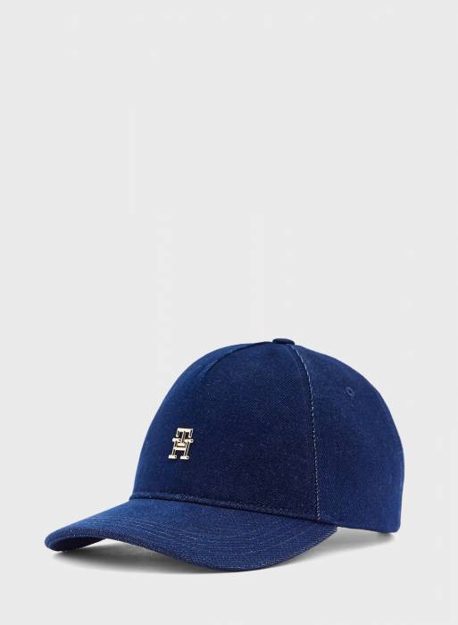 کلاه اسپرت جین زنانه تامی هیلفیگر آبی مدل 422