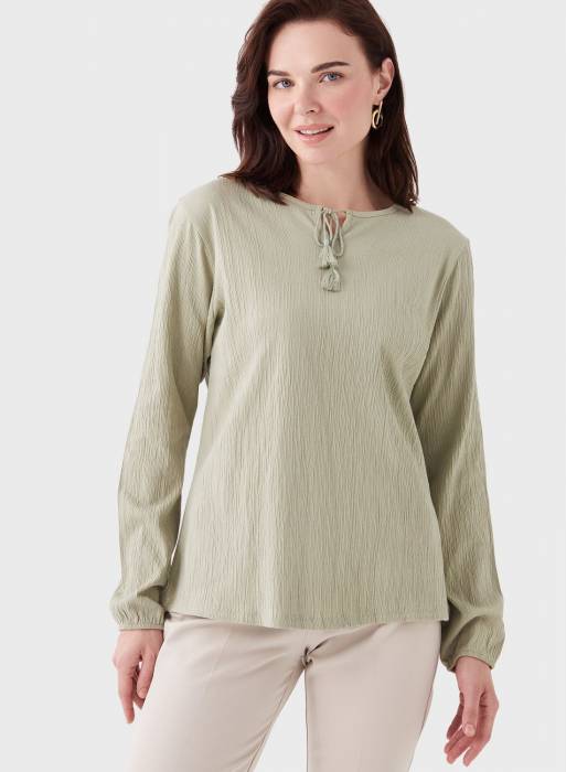 پیراهن زنانه ال سی وایکیکی سبز مدل 239