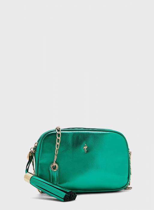 کیف زنانه سبز برند menbur