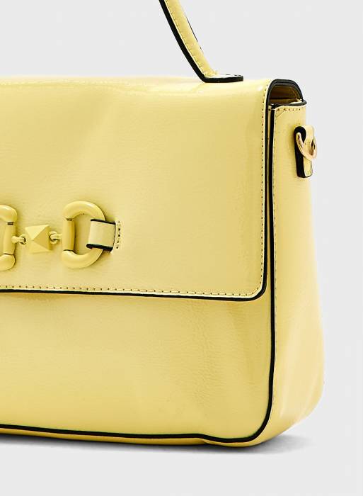 کیف زنانه زرد برند menbur
