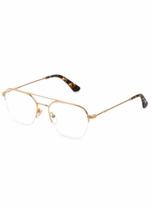 عینک آفتابی مردانه پلیس طلایی مدل 444
