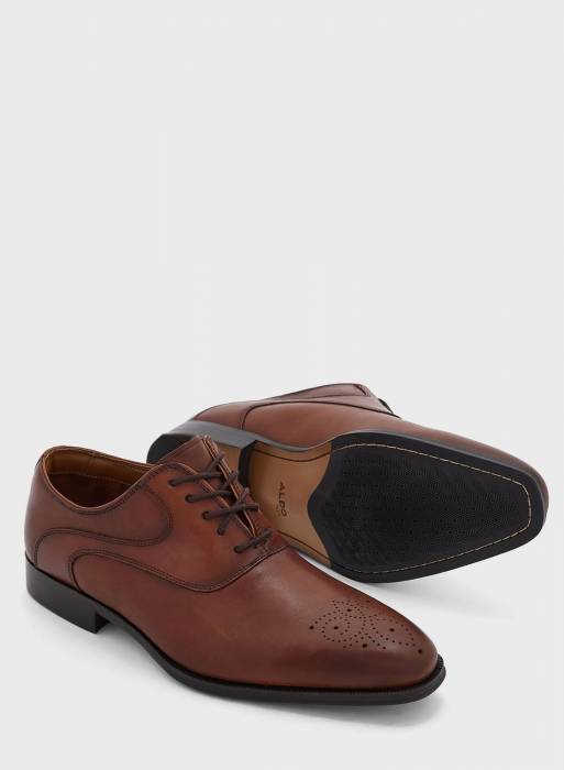 کفش رسمی مردانه الدو قهوه ای