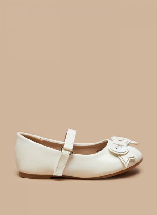 کفش بچه گانه دخترانه سفید برند flora bella