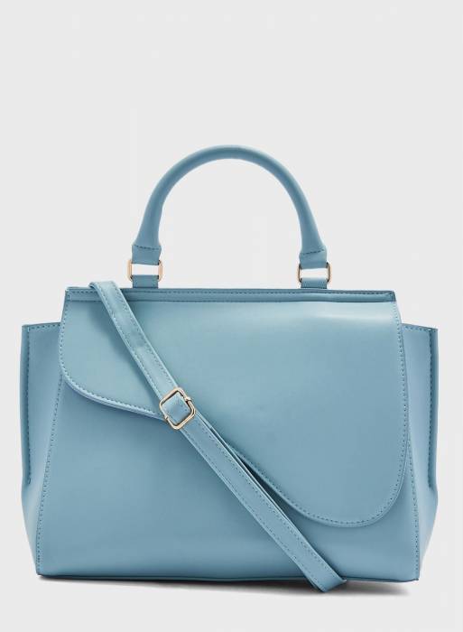 کیف زنانه آبی برند ella مدل 047