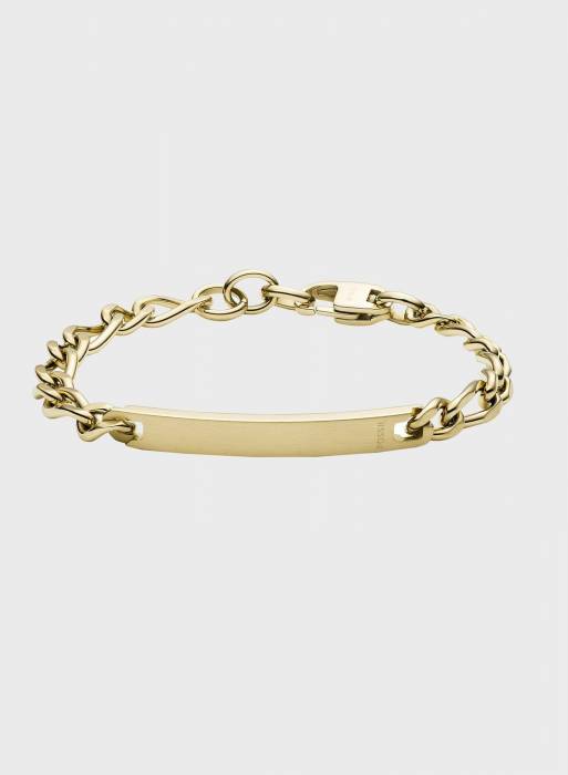 دستبند مردانه فسیل طلایی