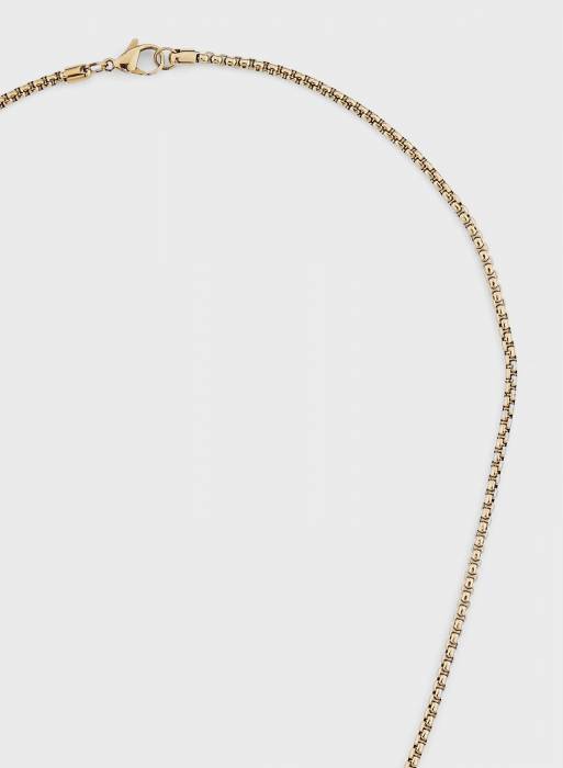 گردنبند مردانه تامی هیلفیگر طلایی