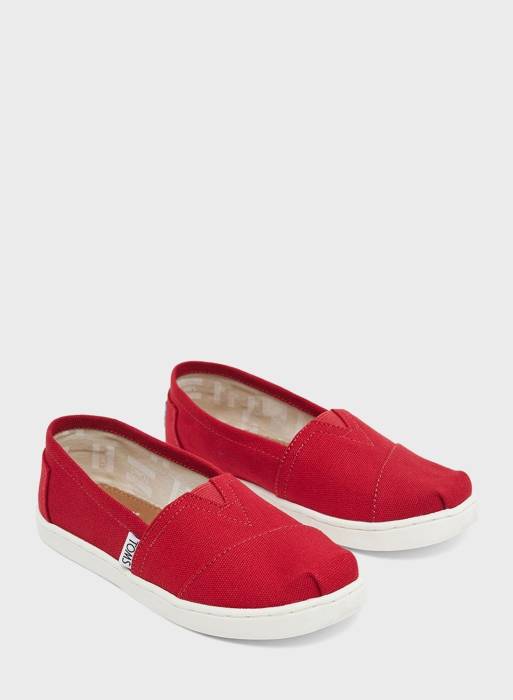 کفش اسپرت کلاسیک بچه گانه دخترانه تامز قرمز مدل 263