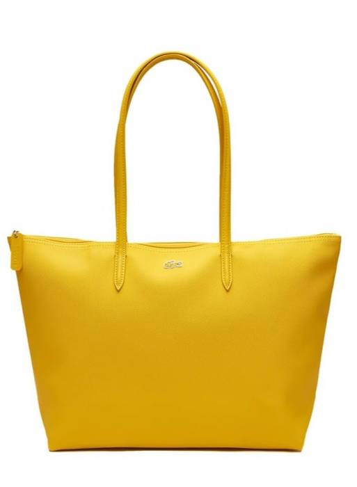 کیف دستی زنانه لاکوست زرد