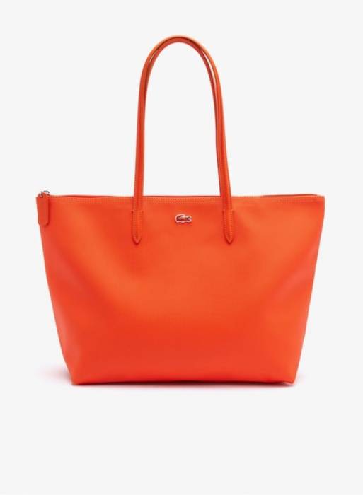 کیف دستی زنانه لاکوست نارنجی قرمز نارنجی