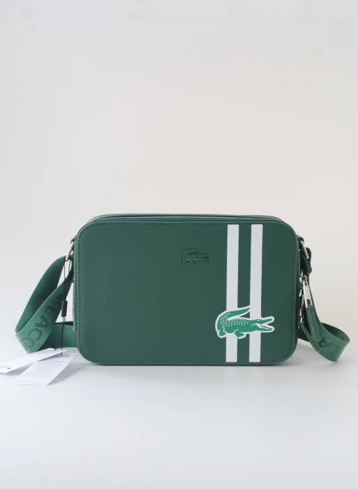 کیف مردانه لاکوست سبز