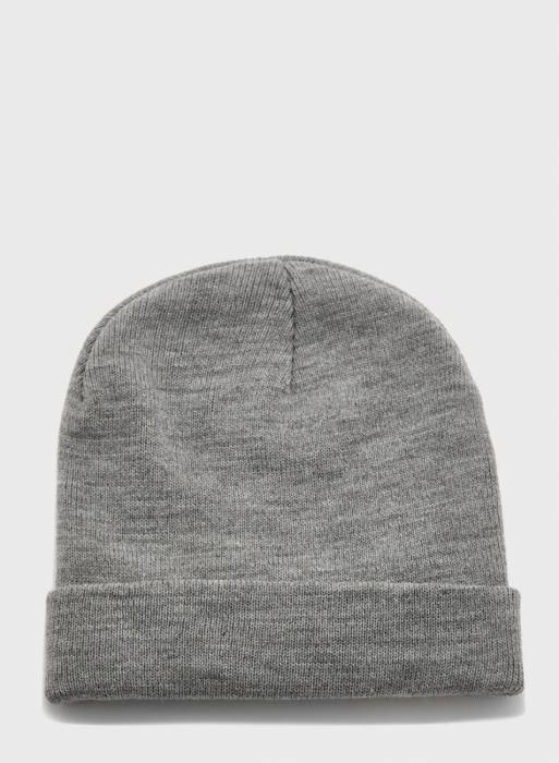 کلاه زمستانی مردانه بریوسول طوسی خاکستری مدل 114