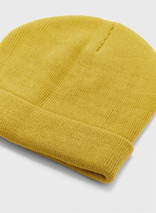 کلاه زمستانی مردانه بریوسول زرد مدل 117