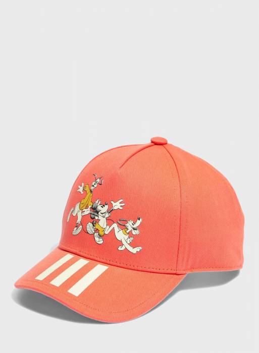 کلاه اسپرت ورزشی بچه گانه دخترانه آدیداس قرمز