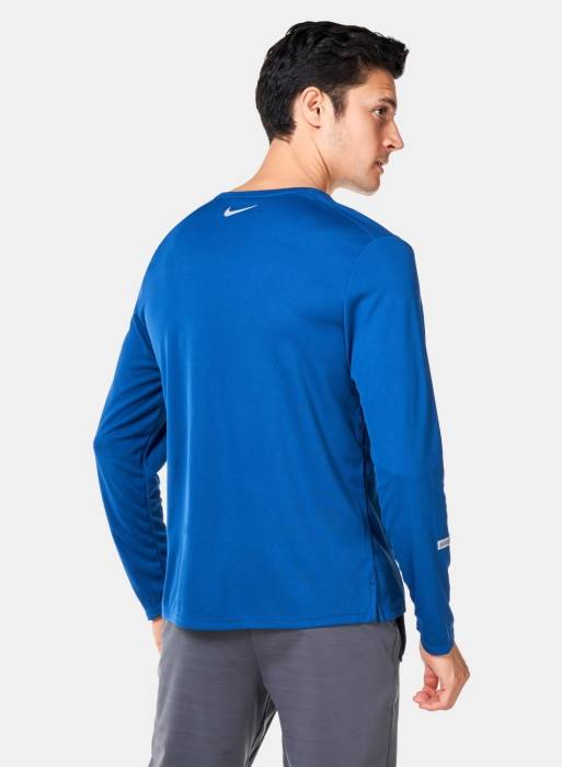 تیشرت تاپ ورزشی مردانه نایک آبی