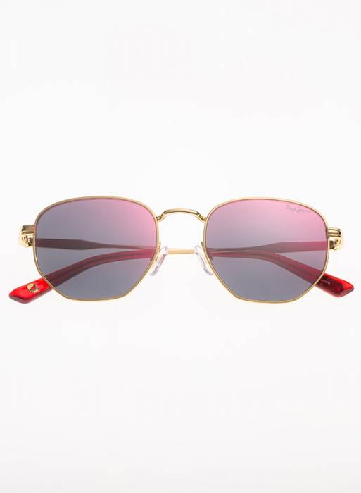 عینک آفتابی زنانه پ پ جینز قرمز مدل 531
