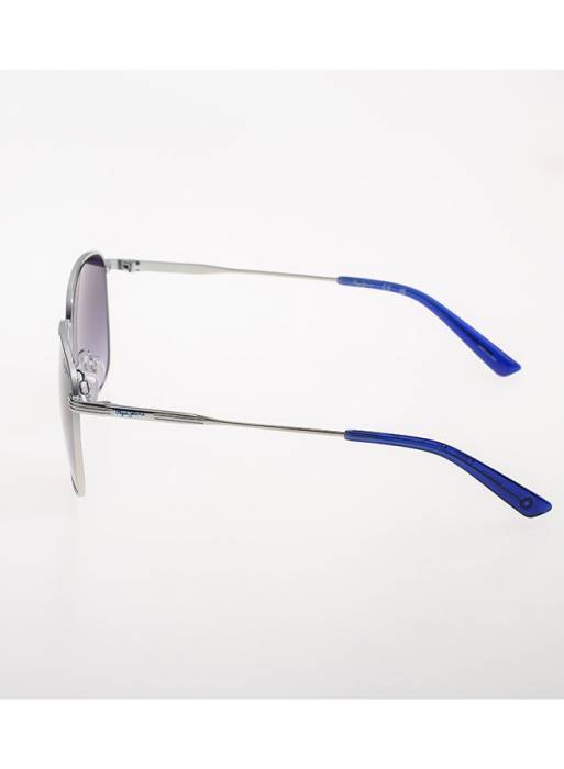 عینک آفتابی مردانه پ پ جینز نقره ای مدل 839
