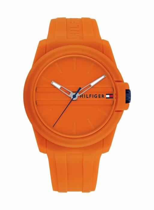 ساعت مردانه تامی هیلفیگر نارنجی