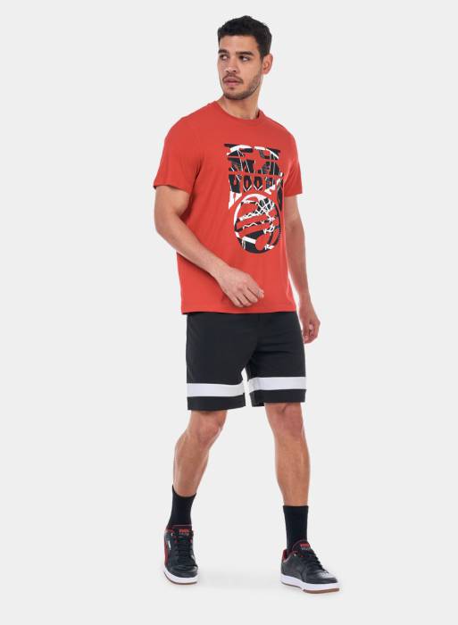 تیشرت ورزشی بسکتبال مردانه پوما قرمز