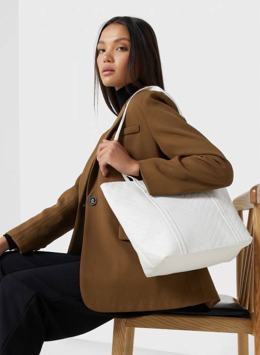 کیف زنانه سفید برند ella مدل 201