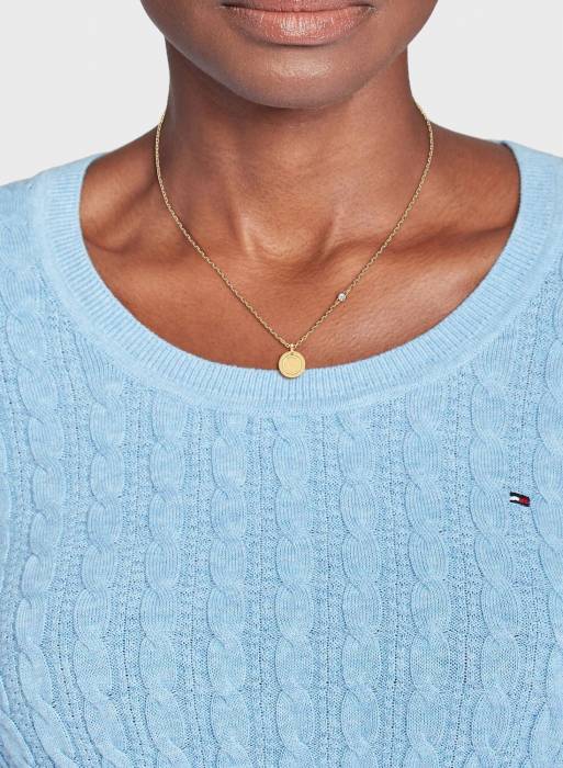 گردنبند زنانه تامی هیلفیگر طلایی