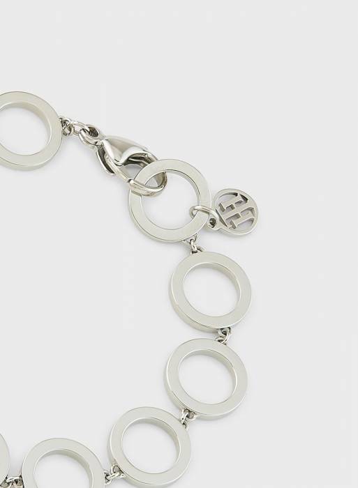 دستبند زنانه تامی هیلفیگر نقره ای