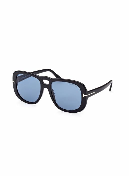 عینک آفتابی زنانه تام فورد آبی مدل 134