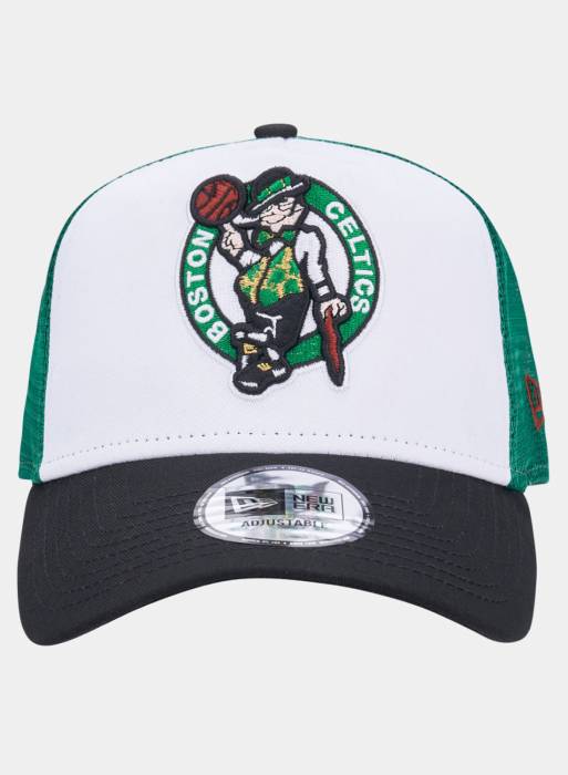 کلاه تراکر (راننده کامیون) مردانه تیم بسکتبال بوستون سلتیکس ان بی ای مدل 199