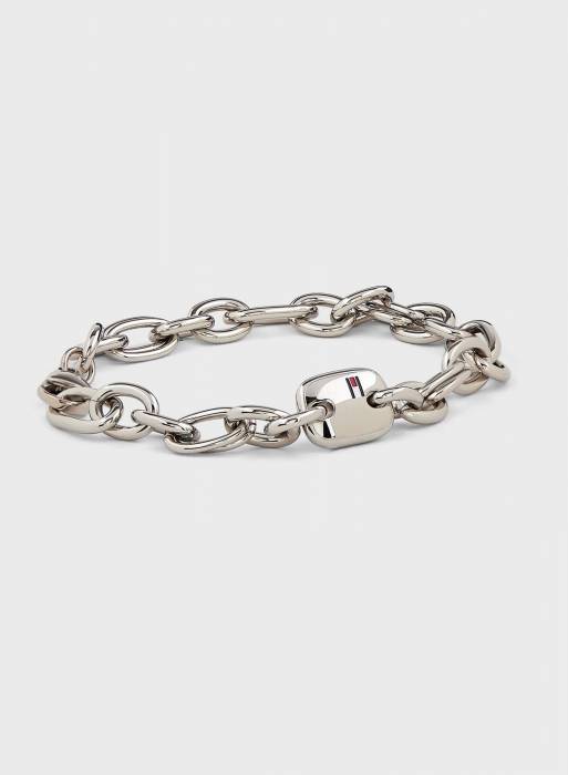 دستبند زنانه تامی هیلفیگر نقره ای