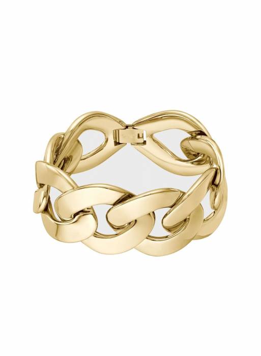 دستبند زنانه باس طلایی