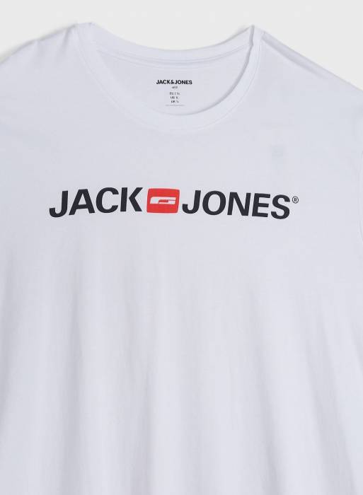 تیشرت مردانه سفید برند jack-&-jones