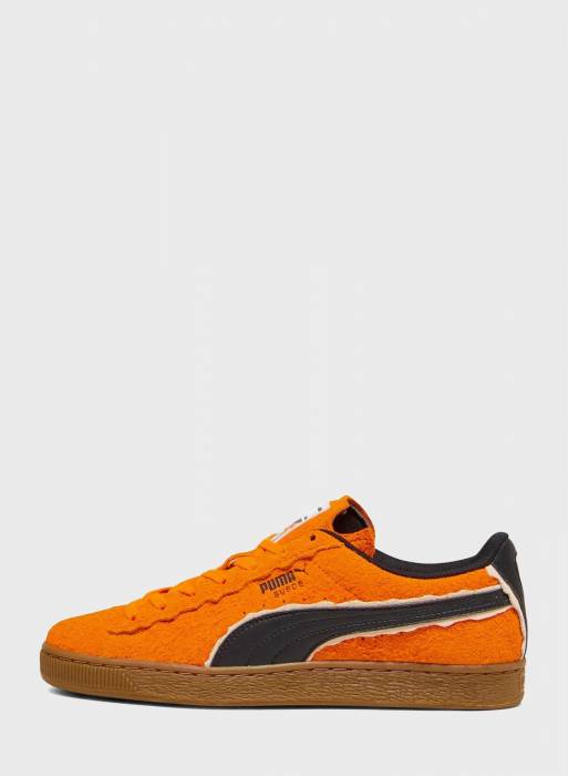 کفش اسپرت جیر مردانه پوما نارنجی